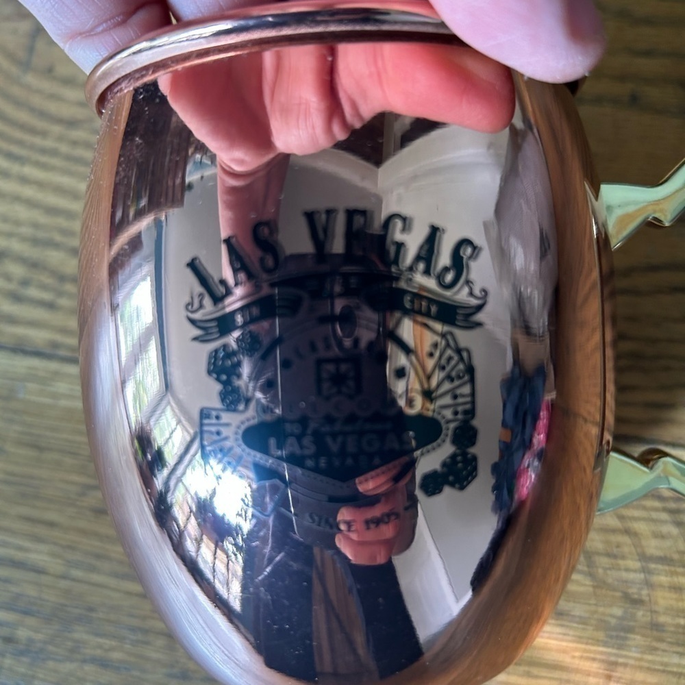 Las Vegas Copper Mule Mug - Picture 2 of 6